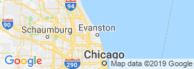 Evanston map